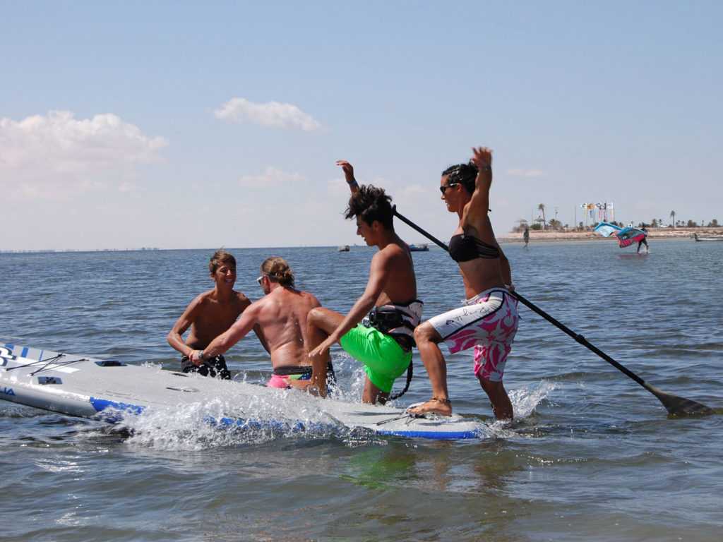 famille paddle