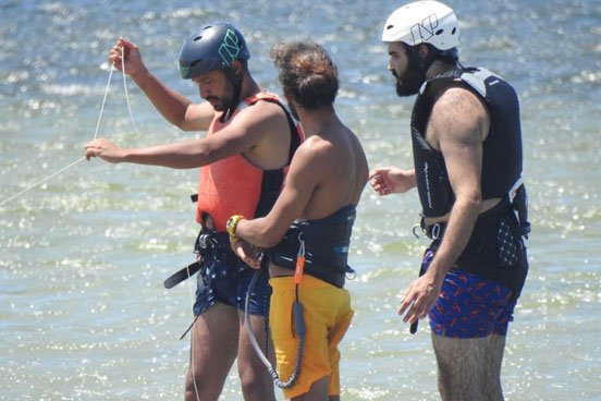 Stage kitesurf Découverte