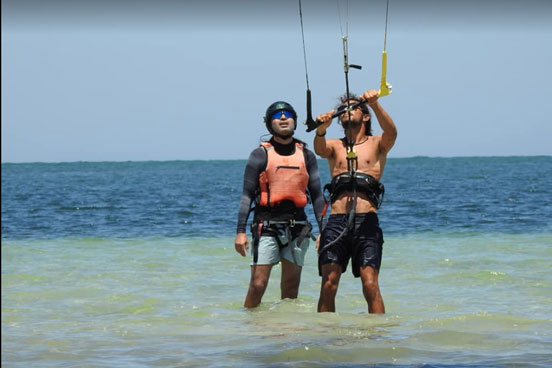 Stage kitesurf privé à Djerba